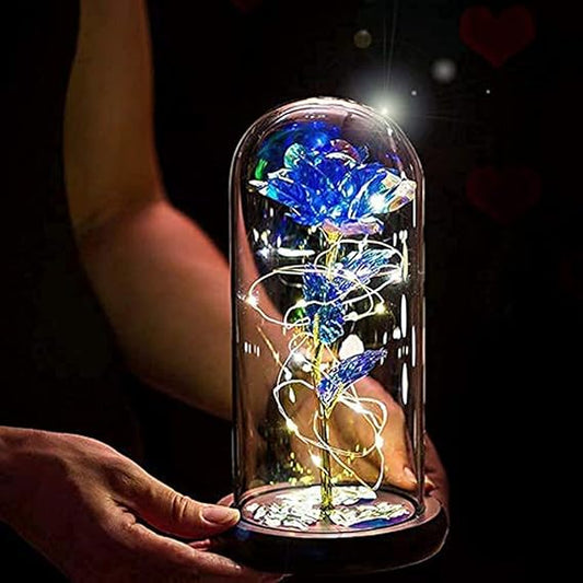 Galaxy Rose Flower Gift
