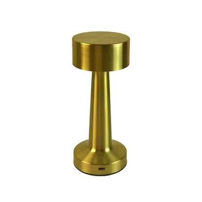 Golden LED Desk Lamp with Touch Sensor